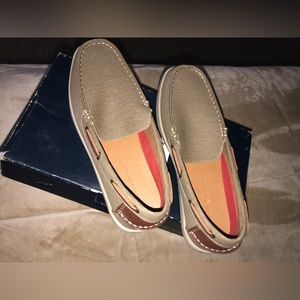 Joseph Abboud light brown loafers